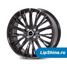 LIZARDO Octopus 17/7.0J 4x100 ET 40 Dia 60.1 B (Black)