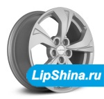 KHOMEN WHEELS 1724 17/7J 5x108 ET 40 Dia 54.1 Grey
