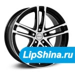 Dezent TZ dark 18/7.5J 5x108 ET 50.5 Dia 63.4 BFP
