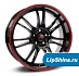 Dotz Shift pinstripe red 19/8J 5x112 ET 45 Dia 70.1 BKRL-img
